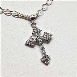 Silver Cross Necklace