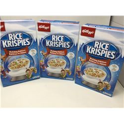 Lot of Kellogg's Rice Krispies Holiday Edition (3 x 440g)