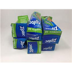 Lot of Ziplock Sandwich Bags (40 x 6)