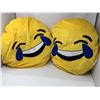 Image 1 : Plush Laughing Emoji Pillows (2ct)