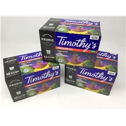 Lot of Timothy's Medium Columbian KeurigCups (12 x 3)