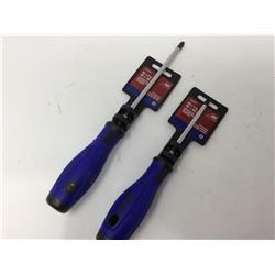 Set of 2 Ace Cushion Grip Screwdrivers
