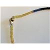 Image 2 : Multi Gemstone ladies necklace 14KT Gold, 38 carat Gemstone weight appraisal $3919.00