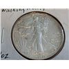 Image 1 : USA Walking Liberty 1989 1 OUNCE FINE SILVER Dollar