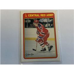 O-Pee-Chee 1990 SergeiFedorovCentral Red Army Card