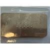 Image 2 : Calgary Stampede 1974 Commemorative .999 one troy ounce Fine Silver Wafer Bar