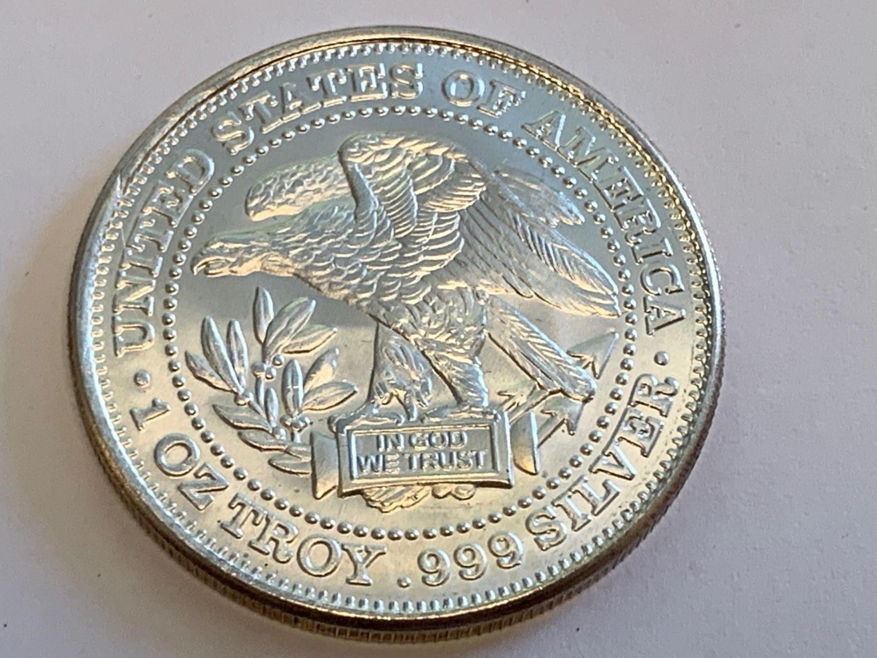 USA One Troy Ounce 999 Silver Round usa-one-troy-ounce-999-silver-round