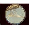 Image 1 : Royal Canadian Mint 1886-1986 inauguration of the transcontinental railroad silver commemorative cas