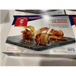 Tastee Choice Foods Bacon Wrapped Prawns (250g) Lot of 6