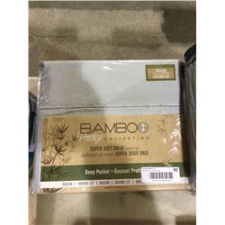 Bamboo Super Soft Solid Queen Sheet Set