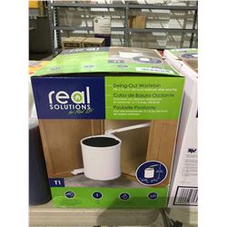 Real Solutions Swing-Out Wastebin