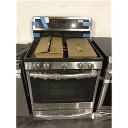 NEW Floor Model GE Stainless Gas Convection Oven with WIFI connect