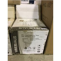 UberHaus4/6L Dual Flush One Piece High Efficiency Toilet