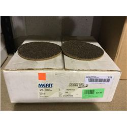 Case of Merit Abrasives Discs (25ct)