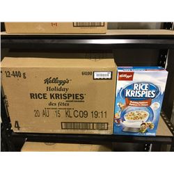 Case of Kellogg's Holiday Rice Krispies (12 x 440g)