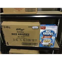 Case of Kellogg's Holiday Rice Krispies (12 x 440g)