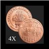 Image 1 : 5 oz Election .999 Fine Copper Bullion Round