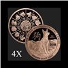 Image 1 : 2 oz Year of the Dog .999 Fine Copper Bullion Round