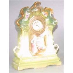 PORCELAIN MANTLE CLOCK
