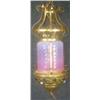 Image 1 : VICTORIAN CRANBERRY SWIRL HANGING FIXTU