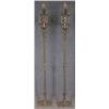 Image 1 : PAIR OF AMERICAN RENAISSANCE STYLE IRON