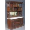 Image 1 : VICTORIAN MAHOGANY MARBLE TOP SIDEBOARD