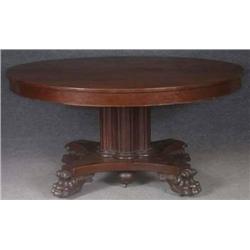 FORMAL MAHOGANY 60 DINING TABLE