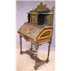 Image 1 : VICTORIAN EBONIZED INLAID AND PAINTED