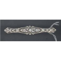ART DECO DIAMOND PIN