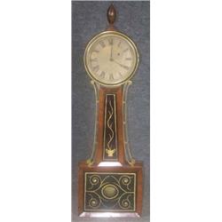 FEDERAL MAHOGANY BANJO CLOCK