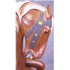 Image 2 : VINTAGE PAINTED JEWELED CAROUSEL HORSE 