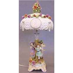 CONTINENTAL PORCELAIN FIGURAL BASE TABL