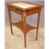 Image 1 : FRENCH MAHOGANY OPEN TOP DISPLAY CABINE