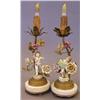 Image 1 : PAIR OF FRENCH PORCELAIN BOUDOIR LAMPS 