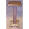 Image 1 : MAHOGANY CLAW FOOT PEDESTAL