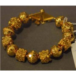 GOLD BRACELET, 22KT