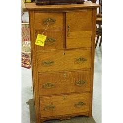 OAK LINGERIE CHEST, width: 22