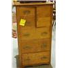 Image 1 : OAK LINGERIE CHEST, width: 22
