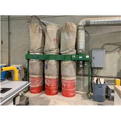 DUST TECHNOLOGIES DT-100 3 BAG 10HP DUST COLLECTION SYSTEM