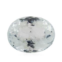 7.39 ct.Natural Oval Cut Aquamarine