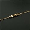 Image 7 : 14k Rose Gold 0.75 ctw Round Brilliant Diamond Petite Cross Pendant w/ 16" Chain