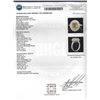 Image 5 : 3.40 ctw Yellow Sapphire and Diamond Ring - 14KT White Gold