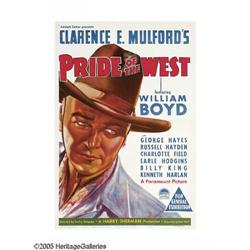 Pride of the West (Paramount, 1938). One Sheet (27" X 4 Pride of the West (Paramount, 1938).
