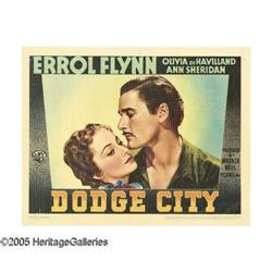 Dodge City (Warner Brothers, 1938). Lobby Card (11" X 1 Dodge City (Warner Brothers, 1938).