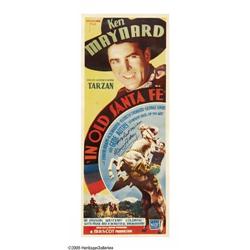 In Old Santa Fe (Mascot, 1934). Insert (14" X 36"). Alt In Old Santa Fe (Mascot, 1934).