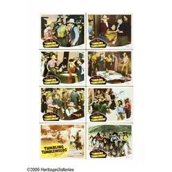 Tumbling Tumbleweeds (Republic, 1935). Lobby Card Set o Tumbling Tumbleweeds (Republic, R-1940s).