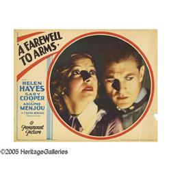 A Farewell To Arms (Paramount, 1932). Lobby Card (11" X A Farewell To Arms (Paramount, 1932).