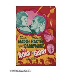 Road to Glory (20th Century Fox, 1936). Poster (40" X 6 Road to Glory (20th Century Fox, 1936).