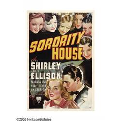 Sorority House (RKO, 1939). One Sheet (27" X 41"). Base Sorority House (RKO, 1939).