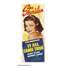 It All Came True (Warner Brothers, 1940). Insert (14" X It All Came True (Warner Brothers, 1940).